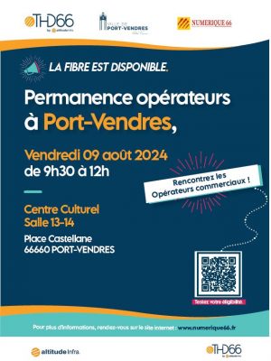 Permanence opérateurs Port-Vendres