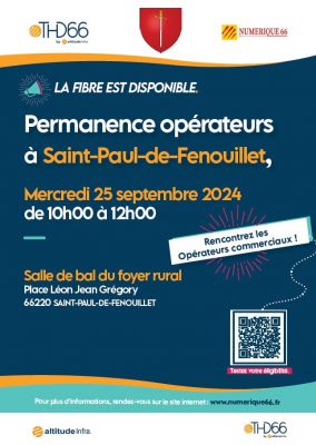permanence opérateurs saint paul de fenouillet