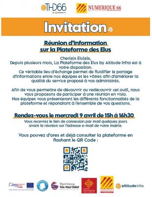 Invitation reunion Plateforme des Elus