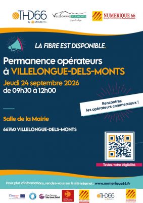 Permanence Villelongue-dels-monts